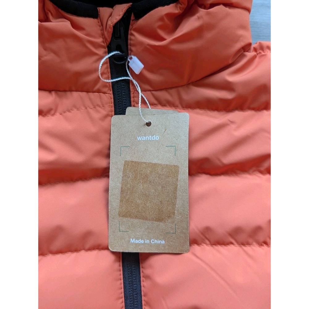 NWT Wantdo Lightweight Puffer Jacket Kids Size 6/7 Lined Jacket Winter Outerwear - Picture 5 of 11